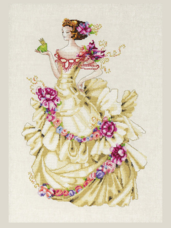 Схема для вышивания MIRABILIA "Элла Царевна-лягушка". Арт MD129
