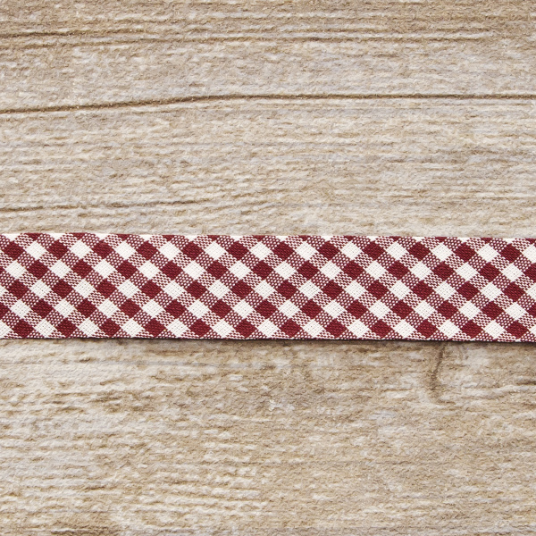 Косая бейка с рисунком SAFISA, арт.5400, 20 мм, 25 м, цвет 58. Арт 5400-20мм-58