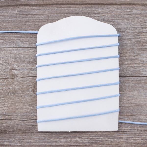 Шнур атласный SAFISA 2 мм, 25 м, цвет 04, светло-голубой. Арт 462-04                  