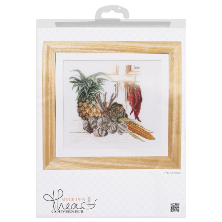 Набор для вышивания "Кухня", канва Aida 14 ct. Арт 576A