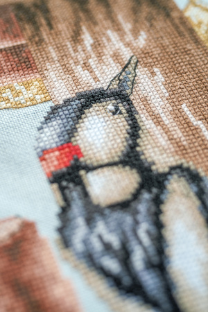 Набор для вышивания "Neighborhood meeting". Арт PN-0203363