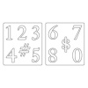 Нож для вырубки Sizzix® Bigz™ Die - Serif Essentials Numbers. Арт 656616