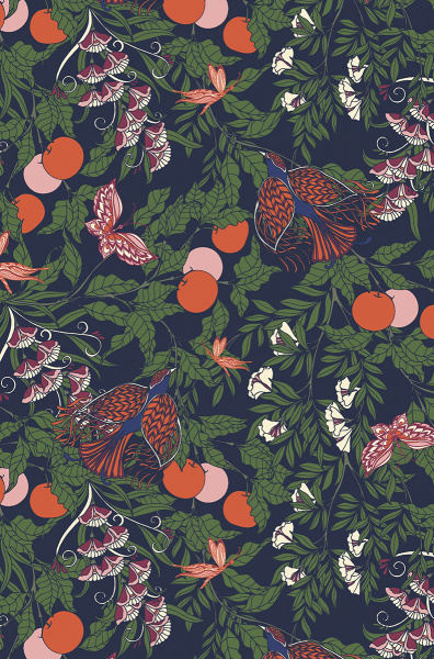Ежедневник "William Morris Inspiration (желтые и розовые цветы)". Арт ISBN 978-5-00141-728-6