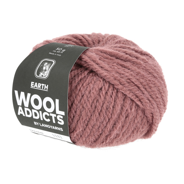 Пряжа Earth, 50% альпака, 35% нейлон, 15% шерсть, 50 г, 65 м. Арт 1004.0048