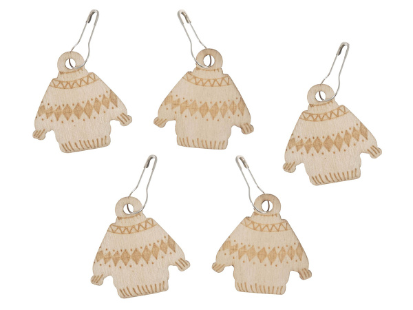 Маркеры для вязания по 10 шт. в тубе, 5 дизайнов, 20 туб. в картонном прикассовом стенде. Арт C003.2513220