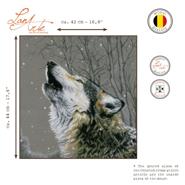 Набор для вышивания "Huilen naar de sterren"  . Арт PN-0202607