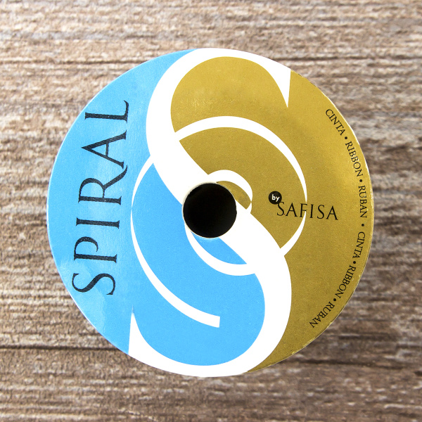 Лента органза SAFISA мини-рулон, 15 мм, 3,5 м, цвет 61, оранжевый. Арт P00520-15мм-61          