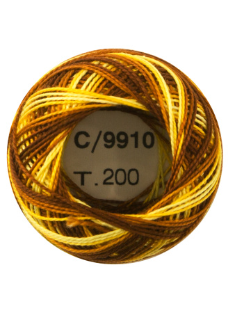 Мулине "Finca Perle"(Жемчужное"), №12,мультиколорный цвет 9910. Арт 00008/12/9910           