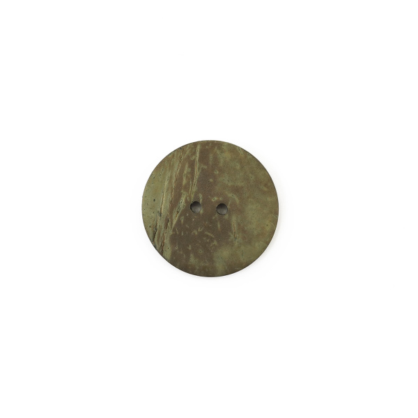 Пуговицы CONCEPT, размер 48, кокос, цвет COL.2 зеленый. Арт 1919H-048-COL.2