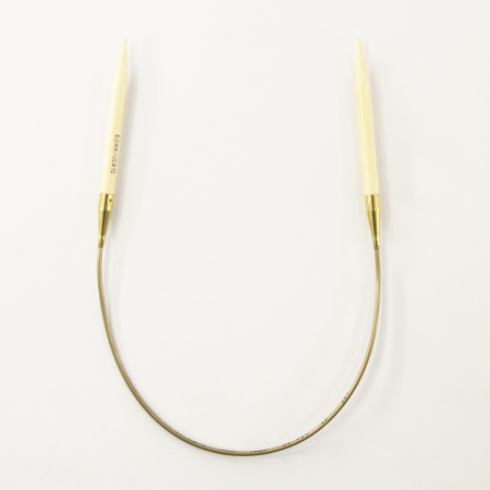 Спицы, круговые, бамбук addiNature BAMBOO №6, 40 см. Арт 555-7/6-40