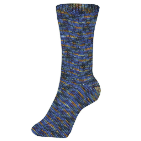Пряжа Fortissima Socka 4-fach color, 75% шерсть, 25% полиамид, 420 м, 100 г. Арт 90028-2410