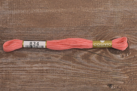 Мулине COSMO однотонный цвет  834       . Арт 25-6/834       