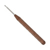 Крючок, вязальный с ручкой из грецкого ореха addiNature Walnut Wood №2, 16 см. Арт 587-2/2-16