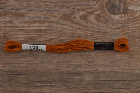 Мулине COSMO однотонный цвет  129       . Арт 25-6/129       