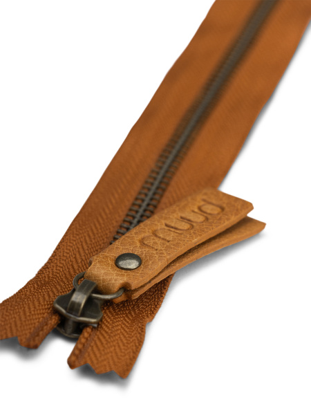 Молния "Carin" для сумки Whisky. Арт QB-4492/Whisky/44cm