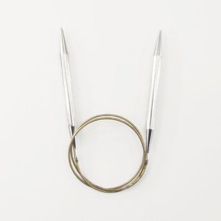 Спицы круговые, супергладкие, addiClassic №10, 80 см. Арт 105-7/10-80