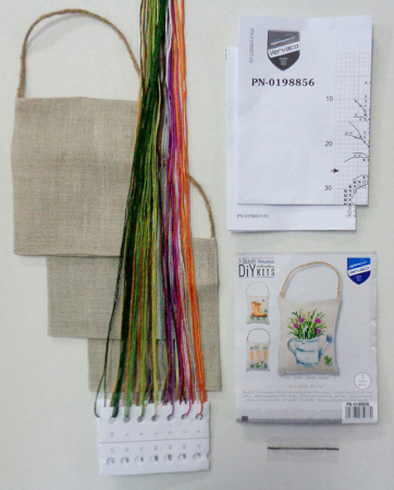 Набор для вышивания мешочков (саше) "Сад". Арт PN-0198856