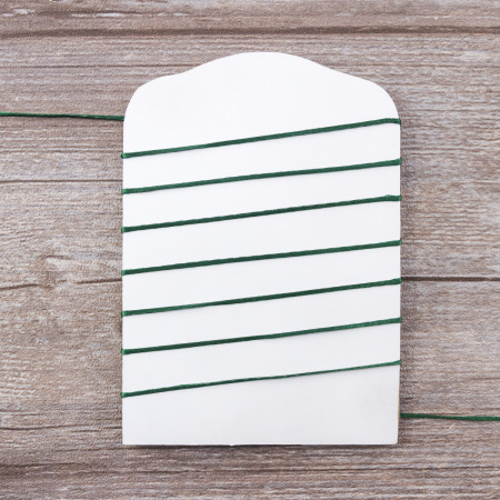 Шнур атласный SAFISA 1,5 мм, 25 м, цвет 97, болотный. Арт 470-97                  