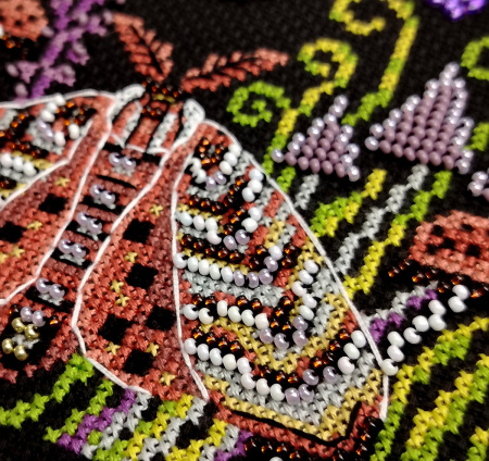 Набор для вышивания  Лунный мотылек". Арт 13.003.63