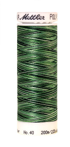 Нить вышивальная мультиколор POLY SHEEN MULTI, 200 м
