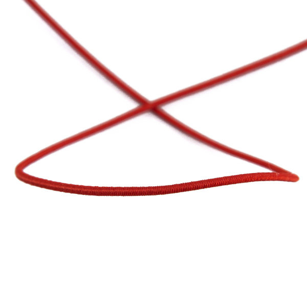 Резинка шляпная PEGA, цвет красный, 1,65 мм. Арт 852241808L7502          