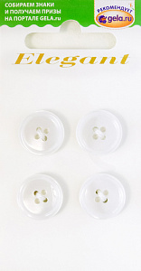 Пуговицы ELEGANT. Арт 8928-15-00001/4