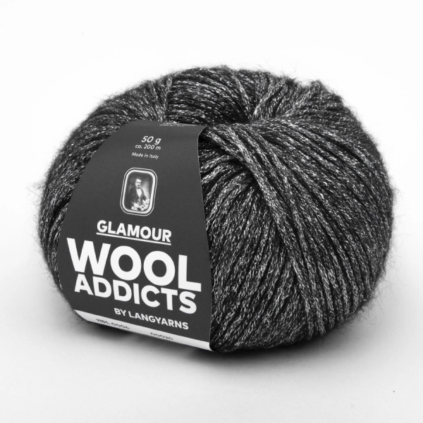 Пряжа Glamour, 36 % полиэстер, 30 % нейлон, 25% мохер, 9% шерсть, 50 г, 200 м. Арт 1151.0004