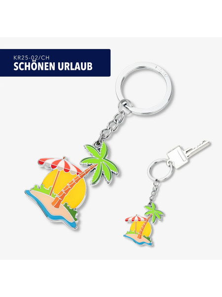 Брелок TROIKA "URLAUB". Арт KR25-02-CH