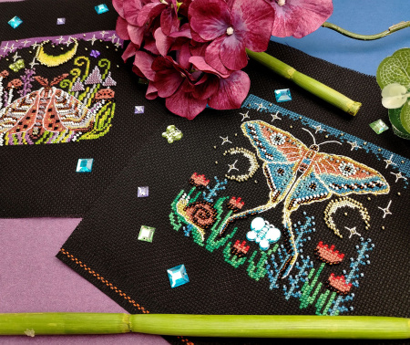 Набор для вышивания  "Сумеречный мотылек". Арт 13.003.64