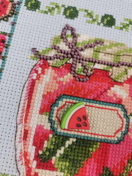 Набор для вышивания  "Сочный арбуз". Арт 13.003.50
