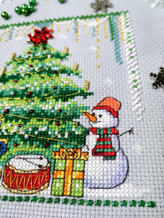 Набор для вышивания "Новогодняя ёлка". Арт 13.003.23