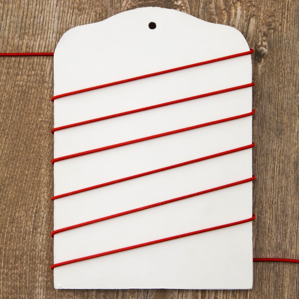 Резинка шляпная PEGA, цвет красный, 1,65 мм. Арт 852241808L7502          