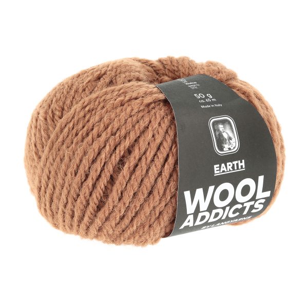 Пряжа Earth, 50% альпака, 35% нейлон, 15% шерсть, 50 г, 65 м. Арт 1004.0015