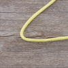 Шнур плетеный SPIRAL ( SAFISA), 4 мм, 25 м, цвет желтый светлый. Арт 25281-4-09