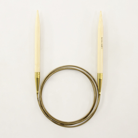 Спицы, круговые, бамбук addiNature BAMBOO №8, 120 см. Арт 555-7/8-120
