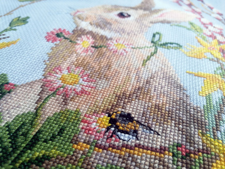 Набор для вышивания "Весенний кролик". Арт 03.016.19