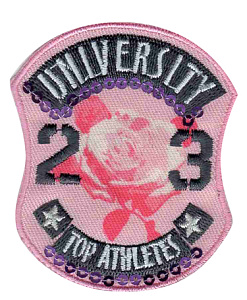 Термоаппликация HKM "University Top Athletes Rosenpri"