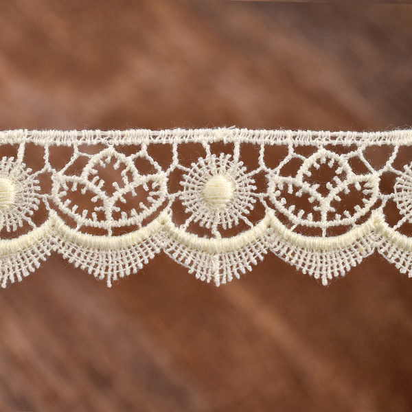 Гипюр, 21 мм, цвет шампань. Арт K053/72