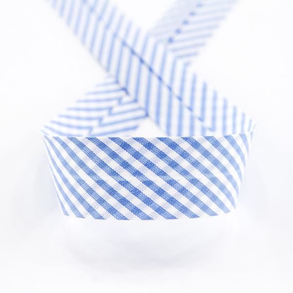 Косая бейка с рисунком SAFISA, арт.6282, 30 мм, 25 м, цвет 04. Арт 6282-30мм-04