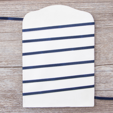 Лента для вышивания SAFISA на блистере, 4 мм, 5 м, цвет 15, темно-синий. Арт P111-4мм-15             