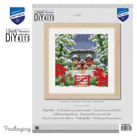 Набор для вышивания "Зима, 4 сезона" . Арт PN-0203192