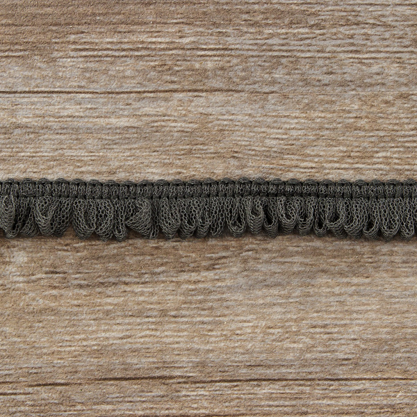 Тесьма декоративная, 17 мм, цвет серый. Арт 2209/64