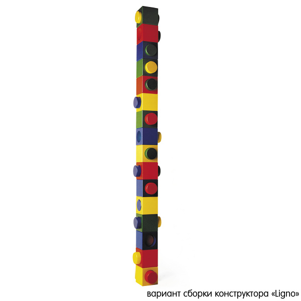 Конструктор детский дизайнерский NAEF BASIC "Ligno" 3+, натуральное дерево, 36 деталей. Арт 9408.6