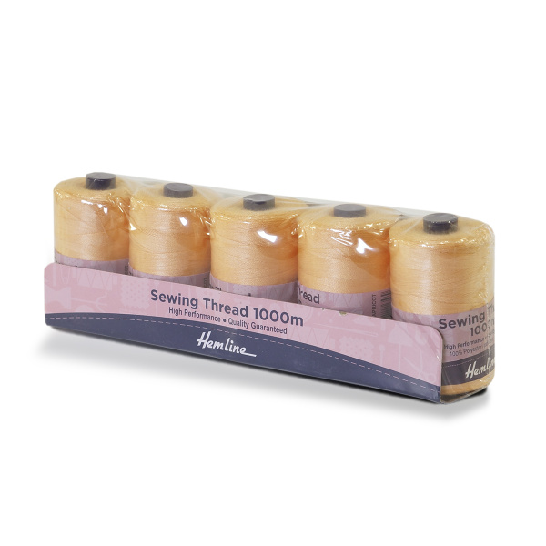 Нить универсальная  Hemline для шитья, 1000 м. Арт N4124.615