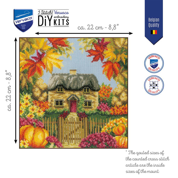 Набор для вышивания "Осень, 4 сезона" . Арт PN-0203187