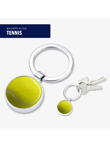 Брелок TROIKA "Тенисный мяч". Арт #KYR99-A190