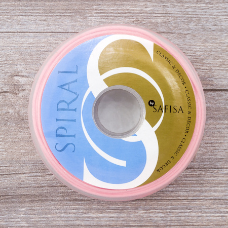 Шнур атласный SAFISA 2 мм, 25 м, цвет 06, розово-персиковый. Арт 462-06                  