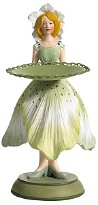 Фигурка декоративная, Blumenmädchen "Морозник"
