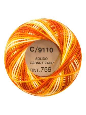 Мулине "Finca Perle"(Жемчужное"), №8, мультиколорный цвет 9110. Арт 00880/08/9110           