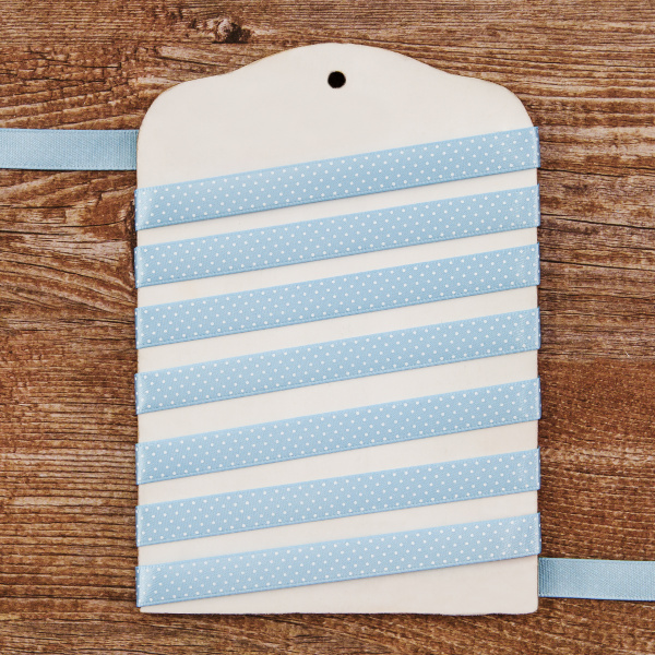 Лента в рулоне для скрап-проектов, цвет голубой. Арт ANT378408